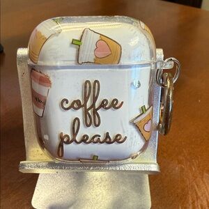 AIRPODS NOT INCLUDED - Velvet Caviar Coffee Please AirPods Case